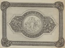Silver Tray, c. 1937. Creator: Irene M. Burge
