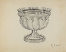 Silver Waste Bowl, c. 1936. Creator: Giacinto Capelli
