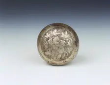 Silvered bronze covered box, Late Tang-Northern Song dynasty, China. Creator: Unknown
