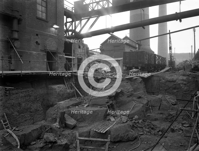 Silverwood Colliery modernisation, South Yorkshire, 1955.  Creator: Michael Walters.