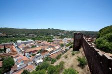 Silves Castle and the surrounding landscape, Silves, Portugal, 2009. Creator: Samuel Magal