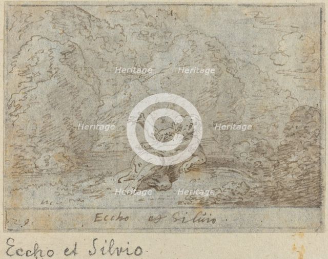 Silvio, 1640. Creator: Johann Wilhelm Baur.