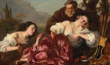 Silvio with the Wounded Dorinda, 165(1)?. Creator: Louis Vallée
