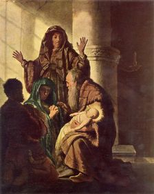 Simeon in the Temple c1628-1629, (1967). Creator: Rembrandt Harmensz van Rijn