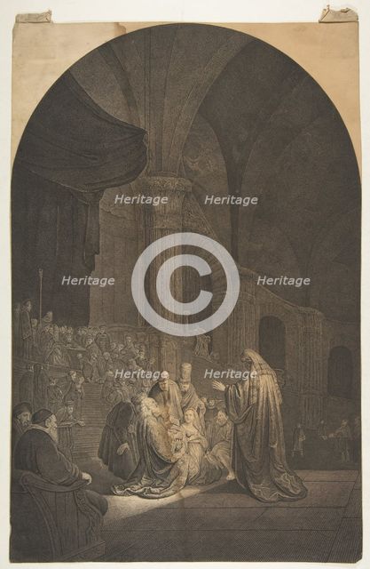 Simeon in the Temple.n.d. Creator: Jean Pierre de Frey.