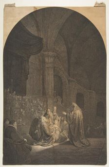 Simeon in the Temple.n.d. Creator: Jean Pierre de Frey