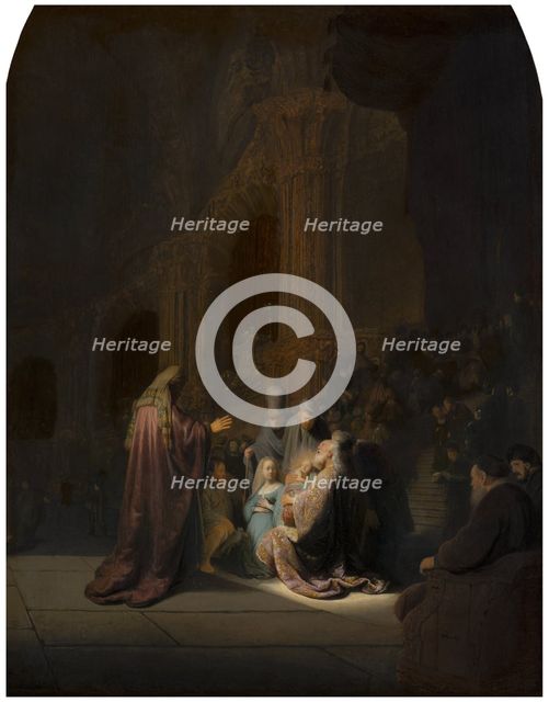 Simeon's Song of Praise, 1631. Creator: Rembrandt Harmensz van Rijn.