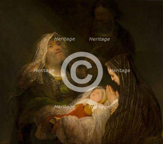 Simeon's Song of Praise, 1700. Creator: Aert de Gelder.