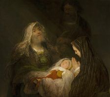 Simeon's Song of Praise, 1700. Creator: Aert de Gelder