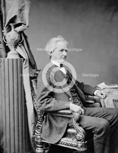 Simon Cameron, between 1860 and 1875. Creator: Unknown.