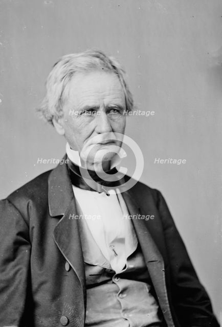 Simon Cameron of Pennsylvania, between 1855 and 1865. Creator: Unknown.