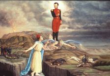 Simon Bolivar El Libertador (1783-1830), soldier and hero of the American Revolution