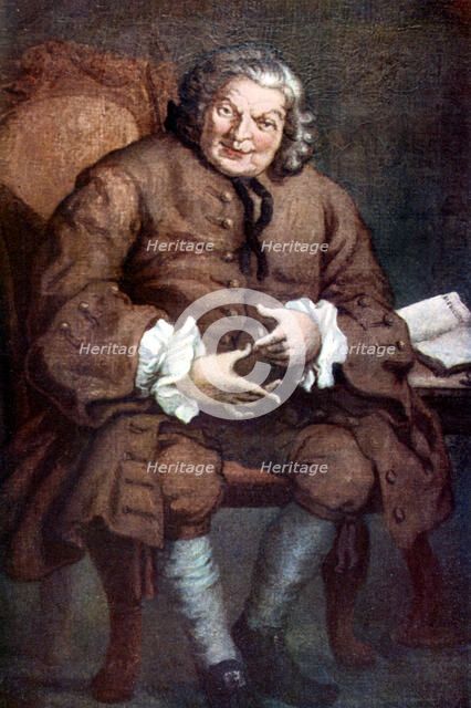 Simon Fraser, Lord Lovat, Scottish Jacobite, 18th century (c1905). Artist: Unknown