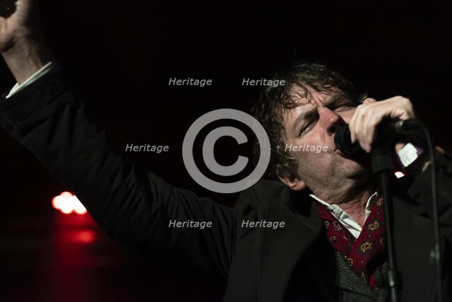 Simon Huw Jones, And Also The Trees live at The Lexington, London, Nov 2022. Creator: Annapaola Marchesani.