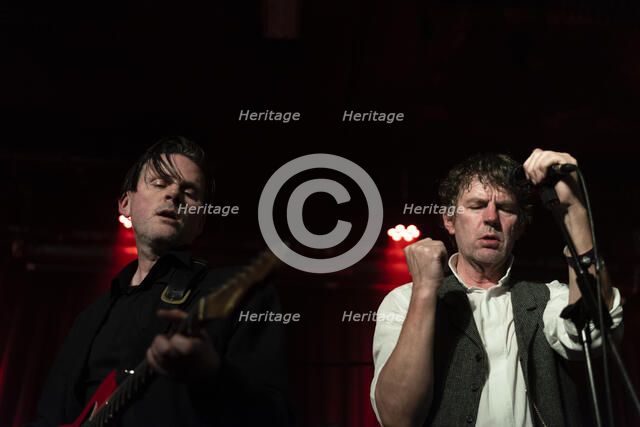 Simon Huw Jones, And Also The Trees live at The Lexington, London, Nov 2022. Creator: Annapaola Marchesani.