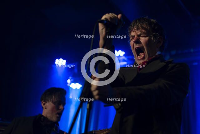 Simon Huw Jones, And Also The Trees live at The Lexington, London, Nov 2022. Creator: Annapaola Marchesani.