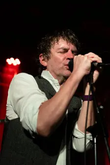 Simon Huw Jones, And Also The Trees live at The Lexington, London, Nov 2022. Creator: Annapaola Marchesani