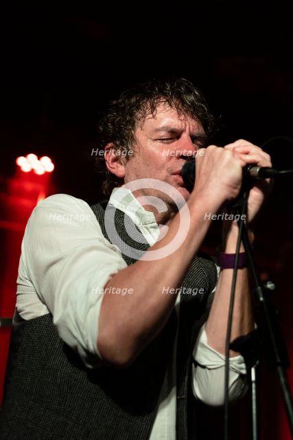 Simon Huw Jones, And Also The Trees live at The Lexington, London, Nov 2022. Creator: Annapaola Marchesani.