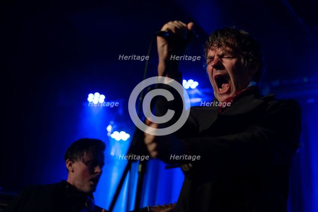 Simon Huw Jones, And Also The Trees live at The Lexington, London, Nov 2022. Creator: Annapaola Marchesani.