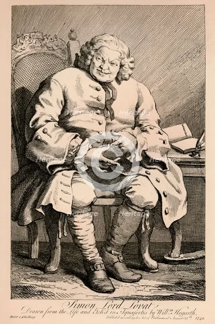 'Simon, Lord Lovat', 1746. Artist: William Hogarth.