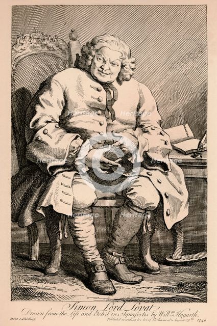 'Simon, Lord Lovat', 1746. Artist: William Hogarth.