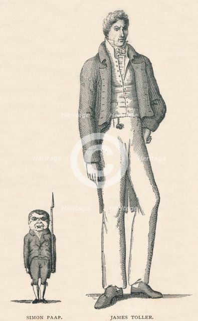 Simon Paap (1789-1828 ) and James Toller (1798-1818), c1894. Artist: Unknown