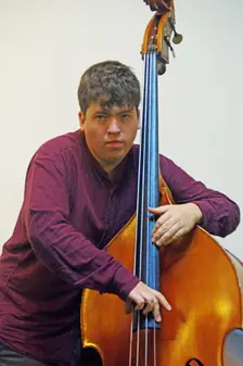 Simon Read, Adrian Cox Quartet, Loughton Methodist Church, Essex, 28 Sept 2019. Creator: Brian O'Connor