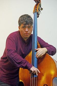 Simon Read, Adrian Cox Quartet, Loughton Methodist Church, Essex, 28 Sept 2019. Creator: Brian O'Connor