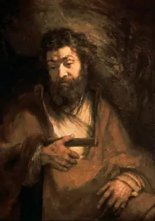 Simon the Apostle 17th century. Artist: Rembrandt Harmensz van Rijn