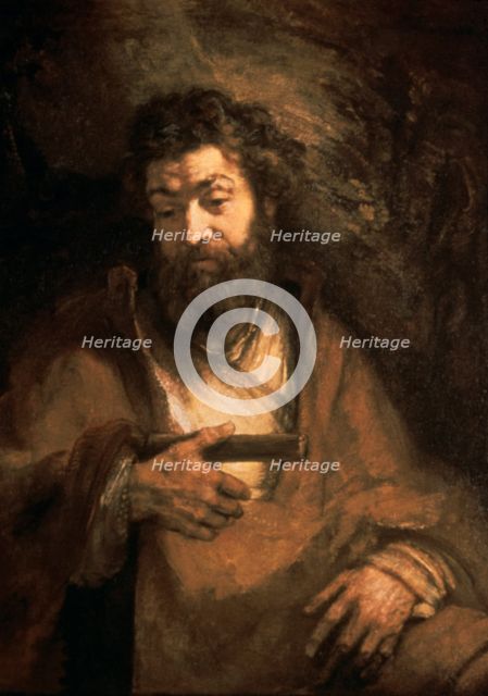 'Simon the Apostle', 17th century. Artist: Rembrandt Harmensz van Rijn    