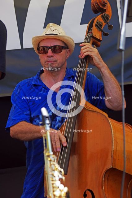 Simon Thorpe, Hexagonal, Battle Jazz Weekend, Battle, East Sussex, 24 July 2022. Creator: Brian O'Connor.