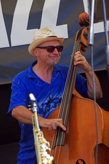 Simon Thorpe, Hexagonal, Battle Jazz Weekend, Battle, East Sussex, 24 July 2022. Creator: Brian O'Connor