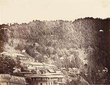 Simla Bazaar, 1858-61. Creator: Unknown