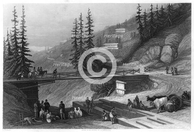 Simla, India,  c1860.Artist: James B Allen