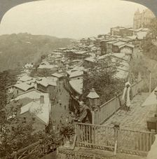Simla, India's summer capital c1900s(?).Artist: Underwood & Underwood