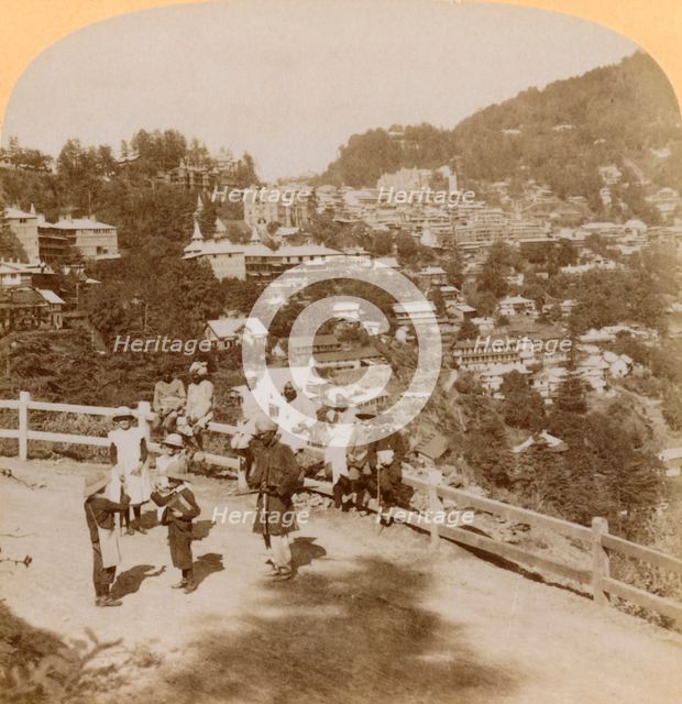 'Simla, the beautiful Himalayan Mountain resort..., India', 1902.  Creator: Underwood & Underwood.