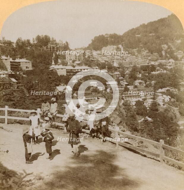 'Simla, the beautiful Himalayan Mountain resort..., India', 1902.  Creator: Underwood & Underwood.
