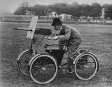 Simms Motor Scout armoured quadricycle, c1899