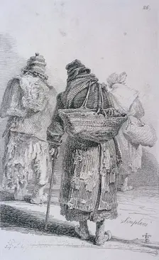 Simplers Cries of London, (c1819?). Artist: John Thomas Smith