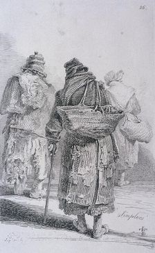 Simplers Cries of London, (c1819?). Artist: John Thomas Smith