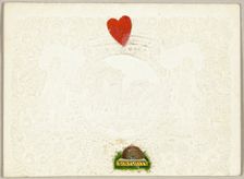Simplicity (valentine), 1850/59. Creator: Unknown