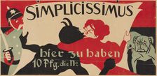 Simplicissimus, c1896. Creator: Heine; Thomas Theodor (1867-1948)