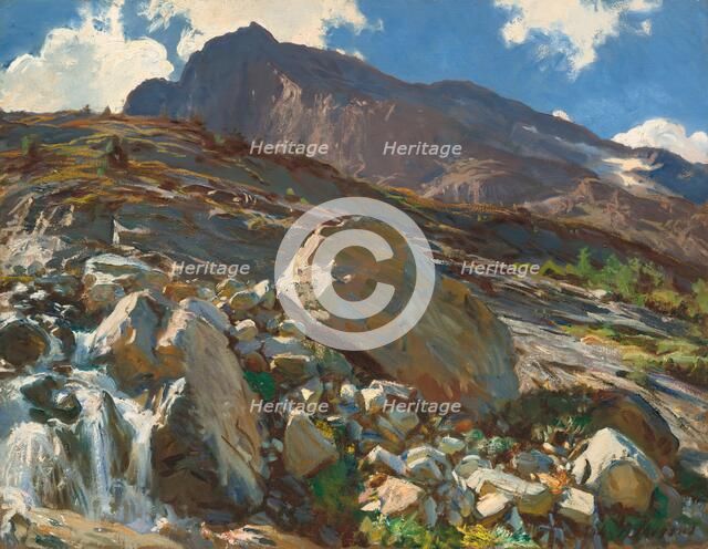 Simplon Pass, 1911. Creator: John Singer Sargent.