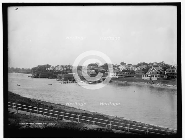 Simpson's Wharf, York Harbor, Me., between 1900 and 1906. Creator: Unknown.