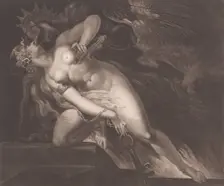 Sin Pursued by Death (John Milton, Paradise Lost, Book 2, 787, 790-792), November 27, 1804. Creators: Moses Haughton, Frederick Christian Lewis