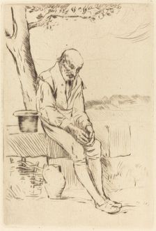 Since Then ("Depuis ce temps-la"). Creator: Alphonse Legros