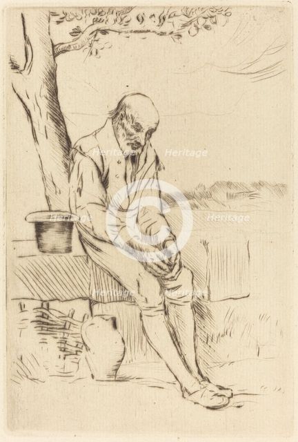 Since Then ("Depuis ce temps-la"). Creator: Alphonse Legros.