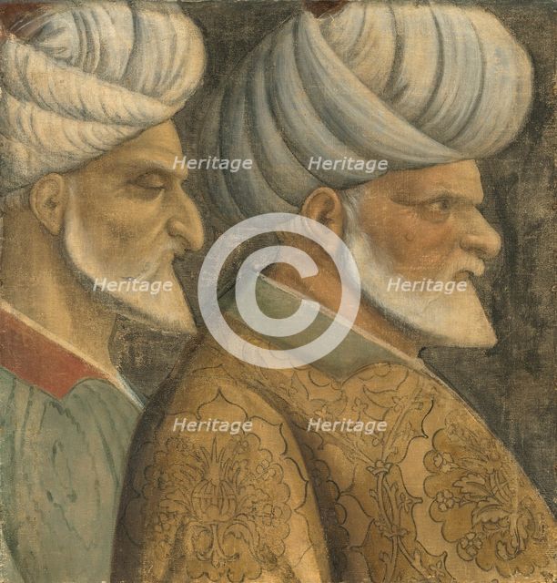 Sinan the Jew and Haireddin Barbarossa, c. 1535. Creator: Unknown.
