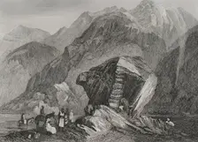 Sinai Desert, Egypt, 1840. Creator: Émile Rouargue