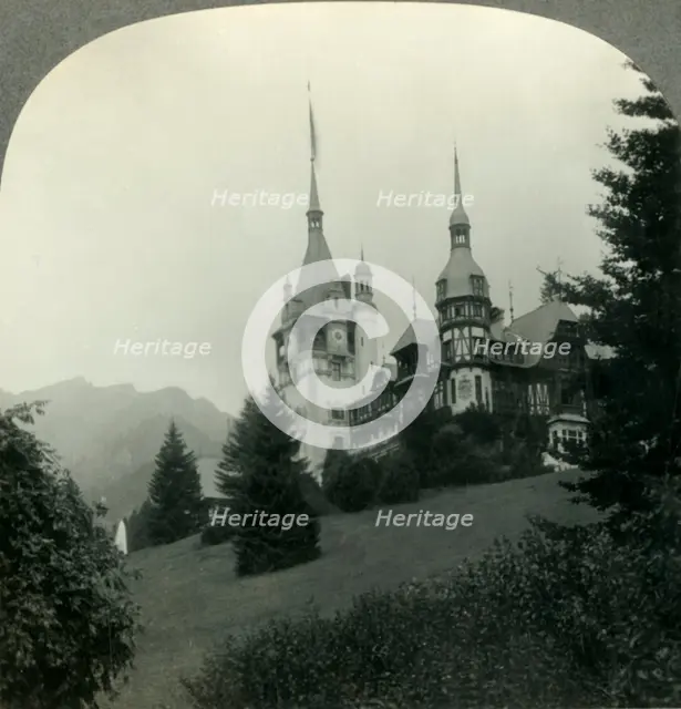 'Sinaia, a Playground for Kings - the Royal Castle and Summer Palace of the King of Rumania', c1930s Creator: Unknown.